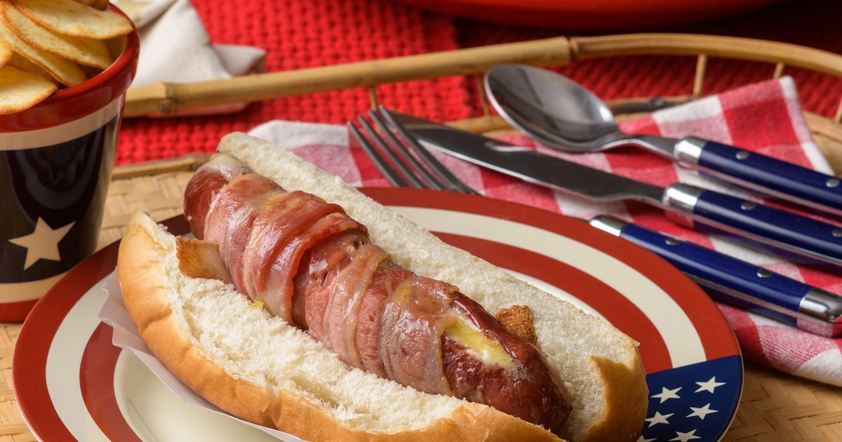 Dad’s Bacon Wrapped Cheese Stuffed Hot Dogs Ciao Italia