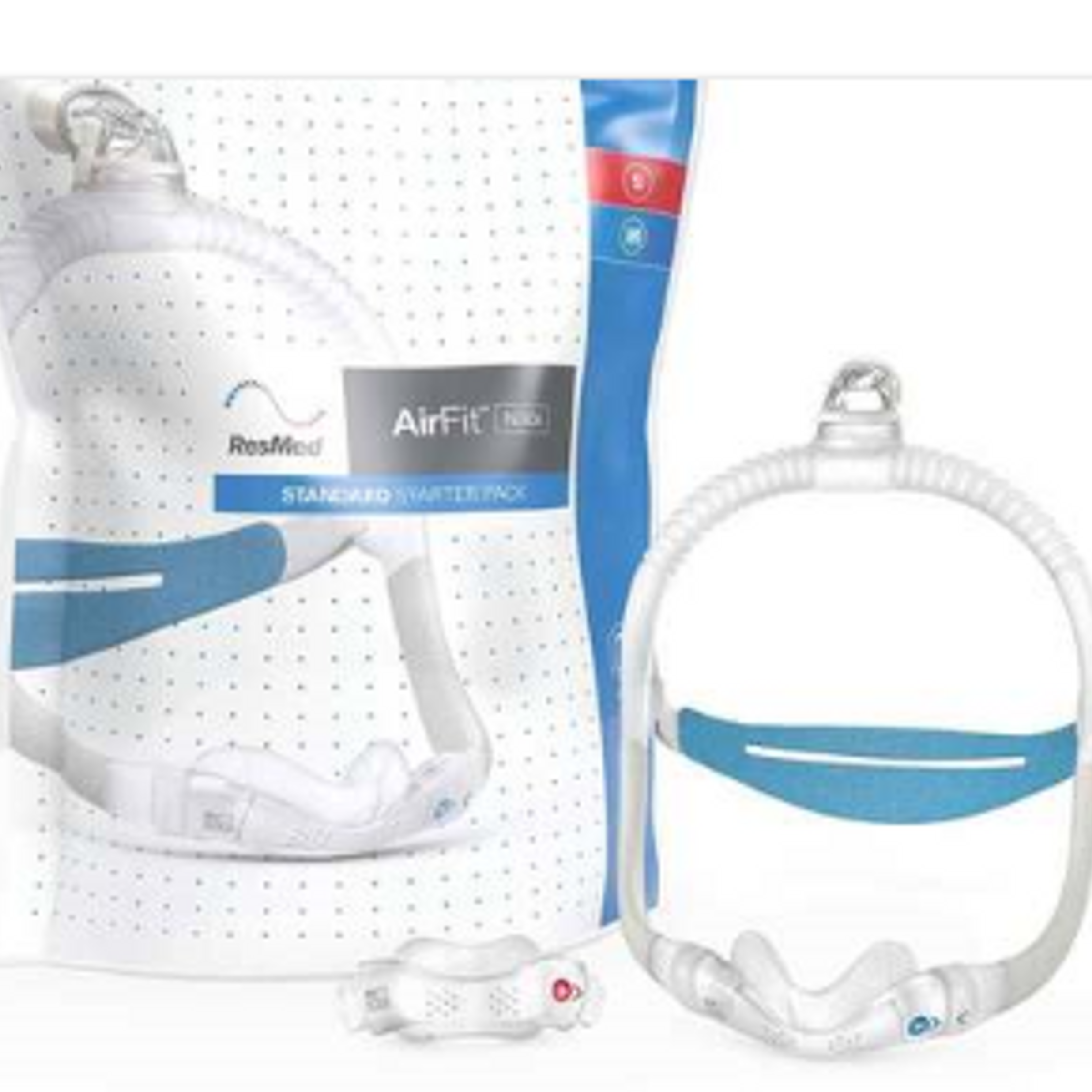 A product photo of the AirFit N30i Nasal Cradle Mask