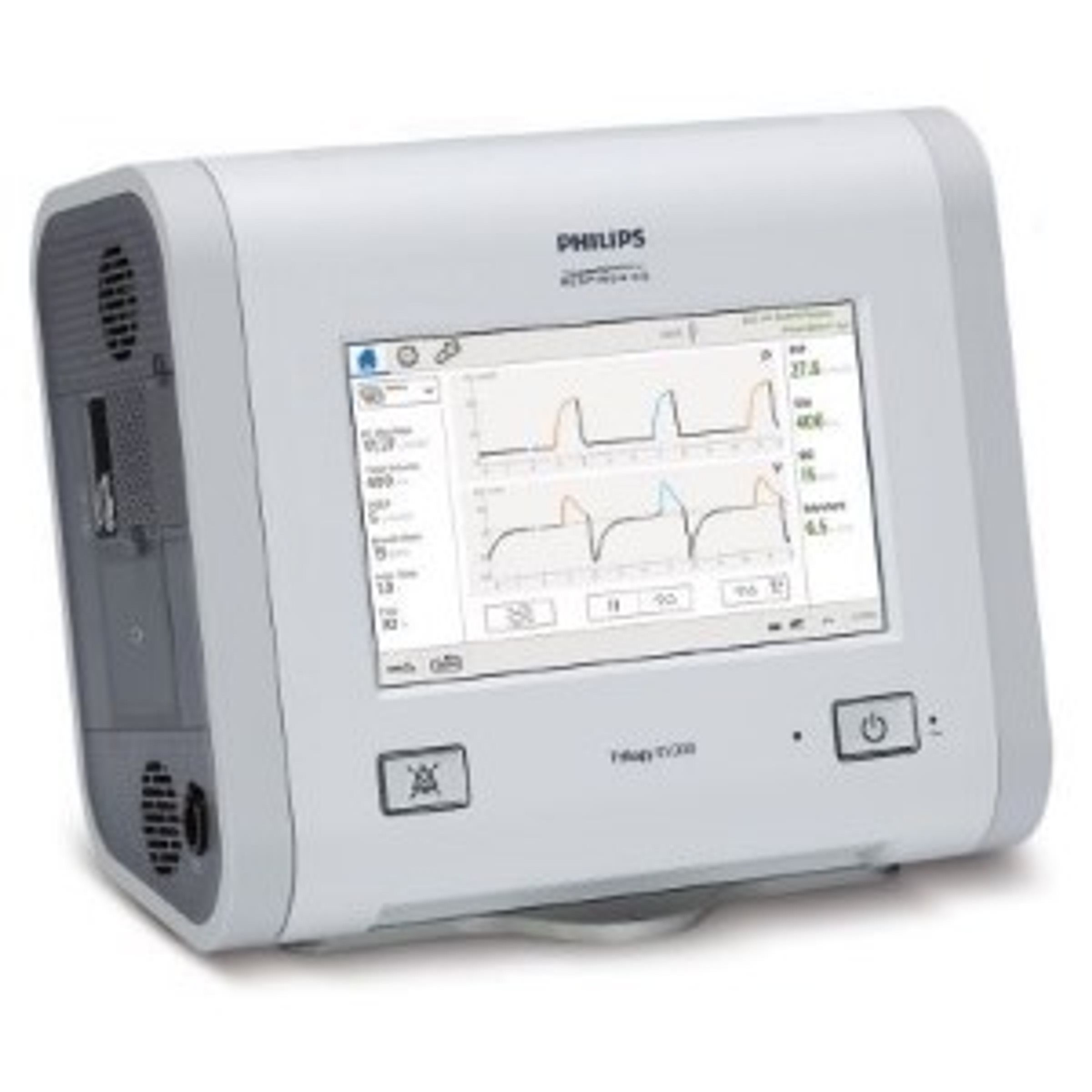 A product photo of the Philips Respironics Trilogy EV300