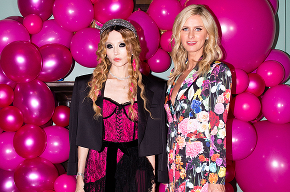 A photo of Stacey Bendet and Nicky Hilton.