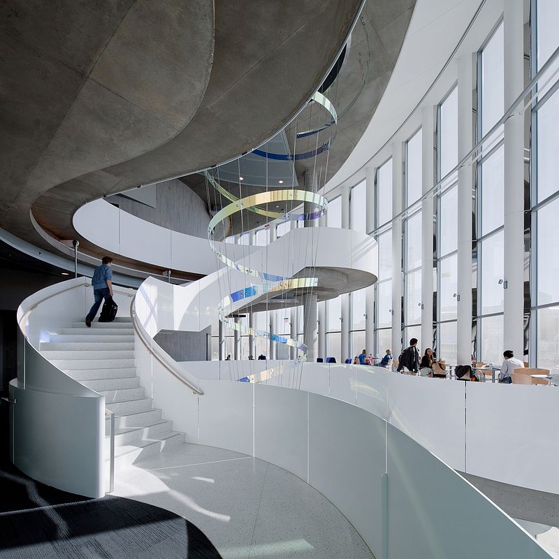 Science Teaching and Student Services Center (Bruininks Hall) Stair