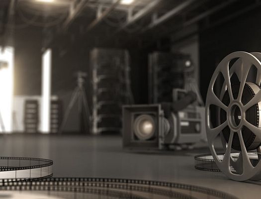 A film set