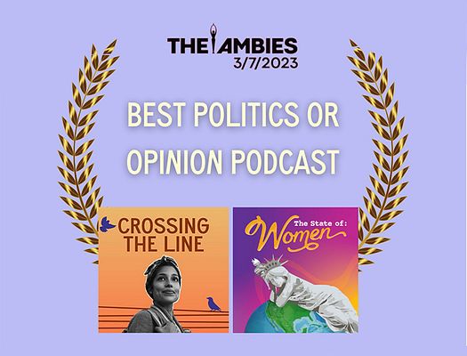 Ambies nominates two PMC podcasts for best politics or opinion podcasts