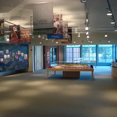 Gateway Gallery located in the North Carolina History Center