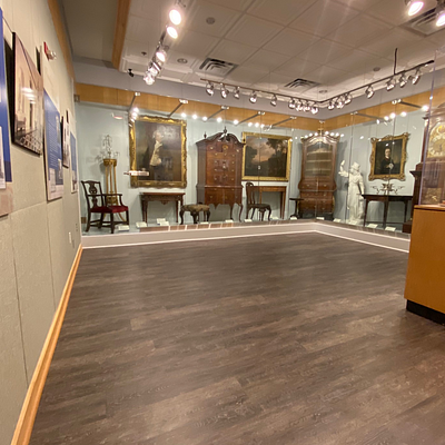 Guion Gallery located in the North Carolina History Center