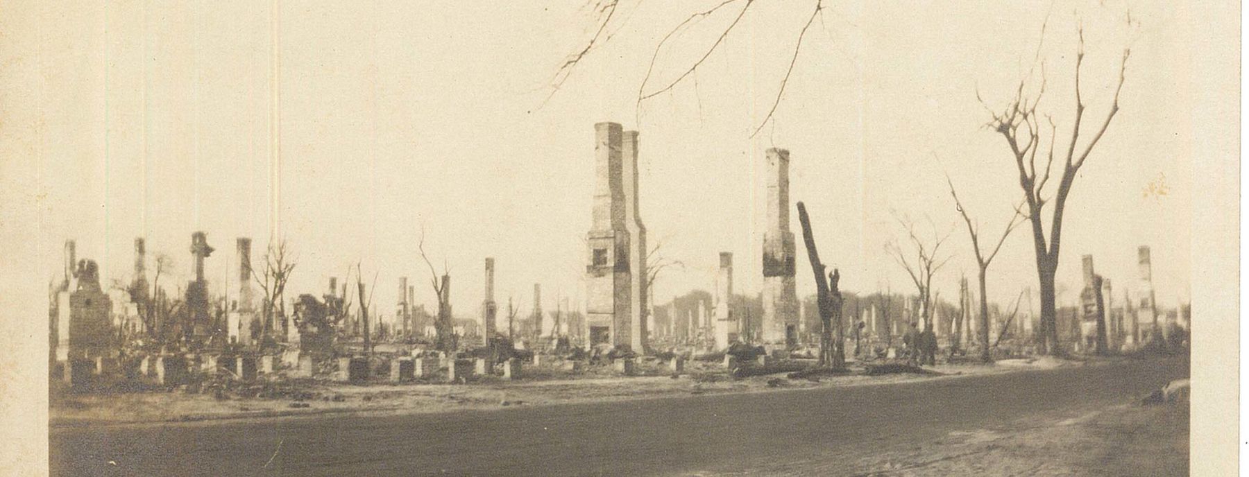 Aftermath of Great Fire